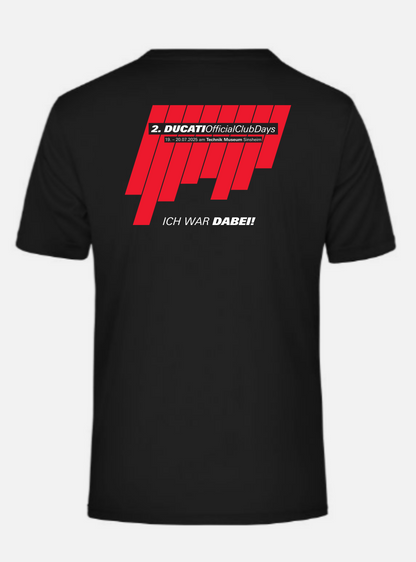 Ducati Official Club Days - Active-T-Shirt - optional mit Personalisierung