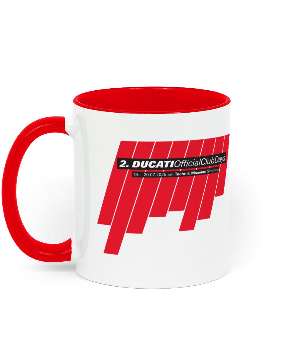 Ducati Official Club Days - Keramik Tasse