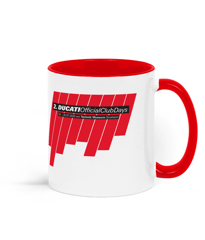 Ducati Official Club Days - Keramik Tasse